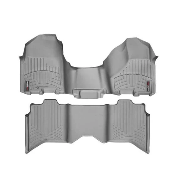 WeatherTech DigitalFit Floor Liner Set (Over Hump Front) 10-12 Dodge Ram Crew Cab 1 Hook - Image 7