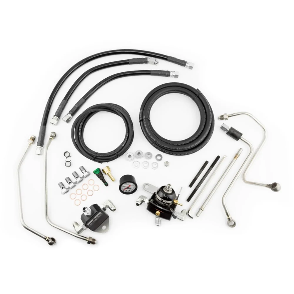 Driven Diesel Fuel Bowl Delete Regulated Return System 03-07 6.0L Ford Powerstroke