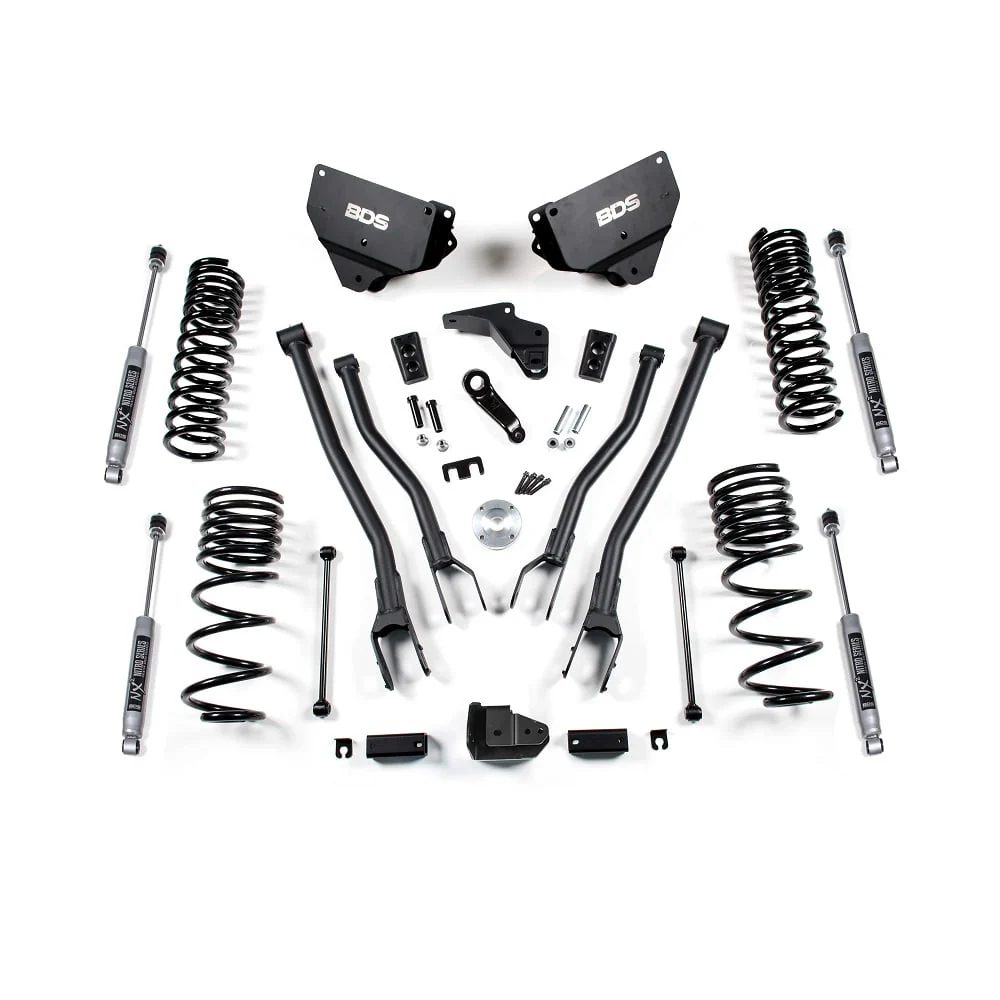 BDS Suspension 4" Lift Kit with 4-Link 14-18 Ram 2500 6.7L Cummins 4WD - Image 8