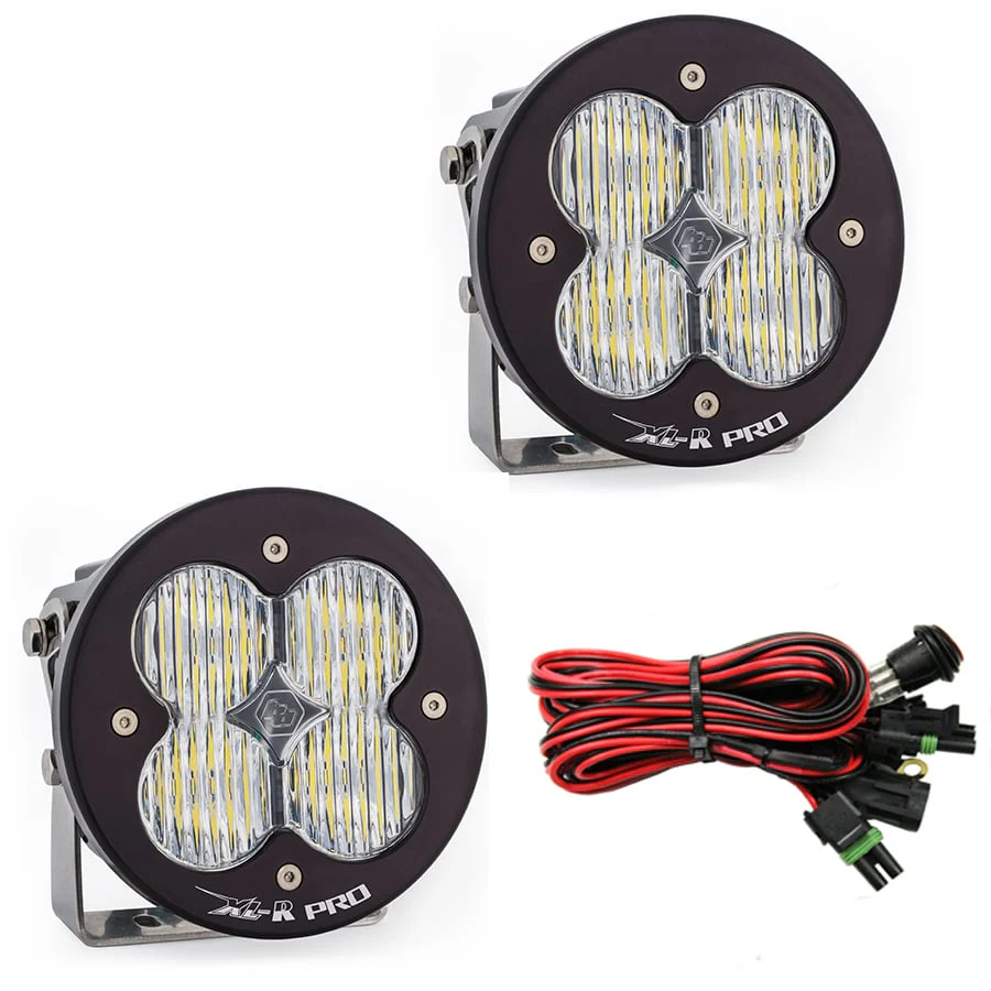 Baja Designs XL-R Pro  LED Light - Round - Pair Pack - Image 4