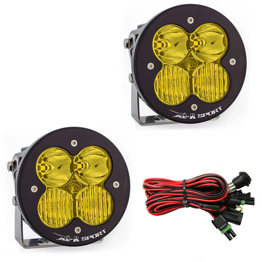 Baja Designs XL-R Pro  LED Light - Round - Pair Pack - Image 5