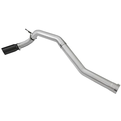 AFE Large Bore HD 4" Stainless Exhaust w/ Black Tip 16-19 Nissan Titan XD 5.0L Cummins - Image 3