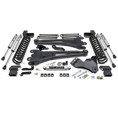 BDS Suspension 4" Lift Kit w/ Radius Arm 17-19 Ford 6.7L Powerstroke 4WD - Image 2