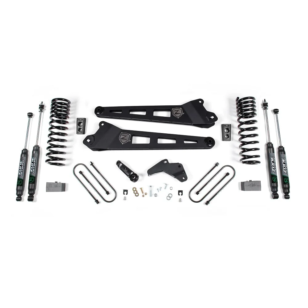 Zone Offroad 4.5" Radius Arm Suspension System 13-18 Ram 3500 6.7L Cummins