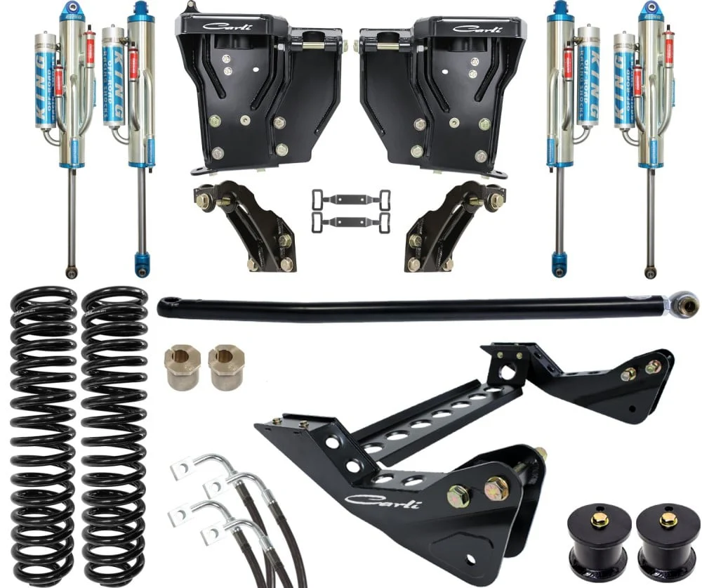 Carli 4.5" Unchained 3.0 Bypass Suspension System 05-07 Ford 6.0L Powerstroke