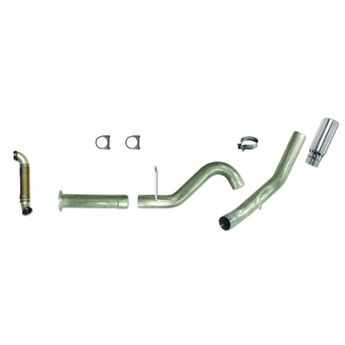 Diamond Eye 5" Stainless DPF Back Exhaust Kit with Turbo Direct Pipe 07.5-10 6.6L GM Duramax LMM - Image 2