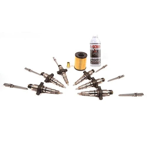 Dynomite Diesel 50 Horsepower Injector Package with Basic Install Kit 04.5-07 Dodge 5.9L Cummins