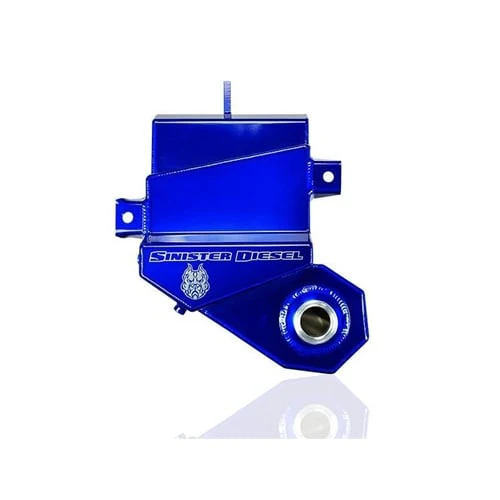 Sinister Diesel Blue Degas Bottle 03-07 6.0L Ford Powerstroke