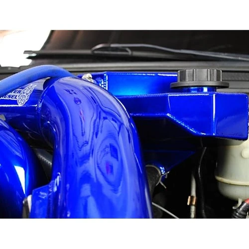 Sinister Diesel Blue Degas Bottle 03-07 6.0L Ford Powerstroke - Image 11