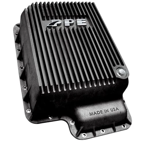 PPE Heavy-Duty Deep Aluminum Transmission Pan 03-10 6.0L/6.4L Ford Powerstroke - Image 2