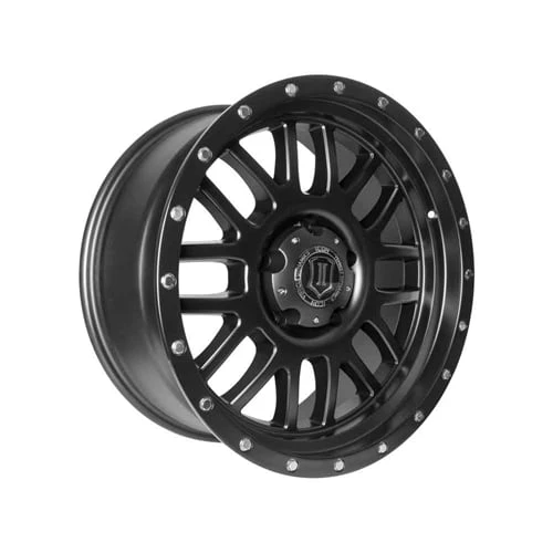 ICON Alloys 20" ALPHA Satin Black Wheel 8x170 Bolt Pattern - Image 4