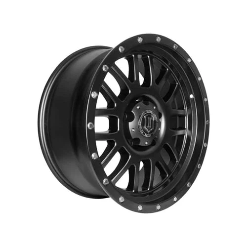 ICON Alloys 20" ALPHA Satin Black Wheel 8x170 Bolt Pattern - Image 5