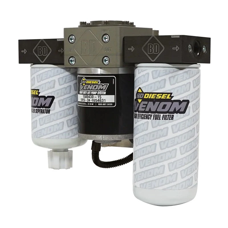 BD Venom Fuel Lift Pump with Filter and Separator 98.5-02 Dodge 5.9L Cummins
