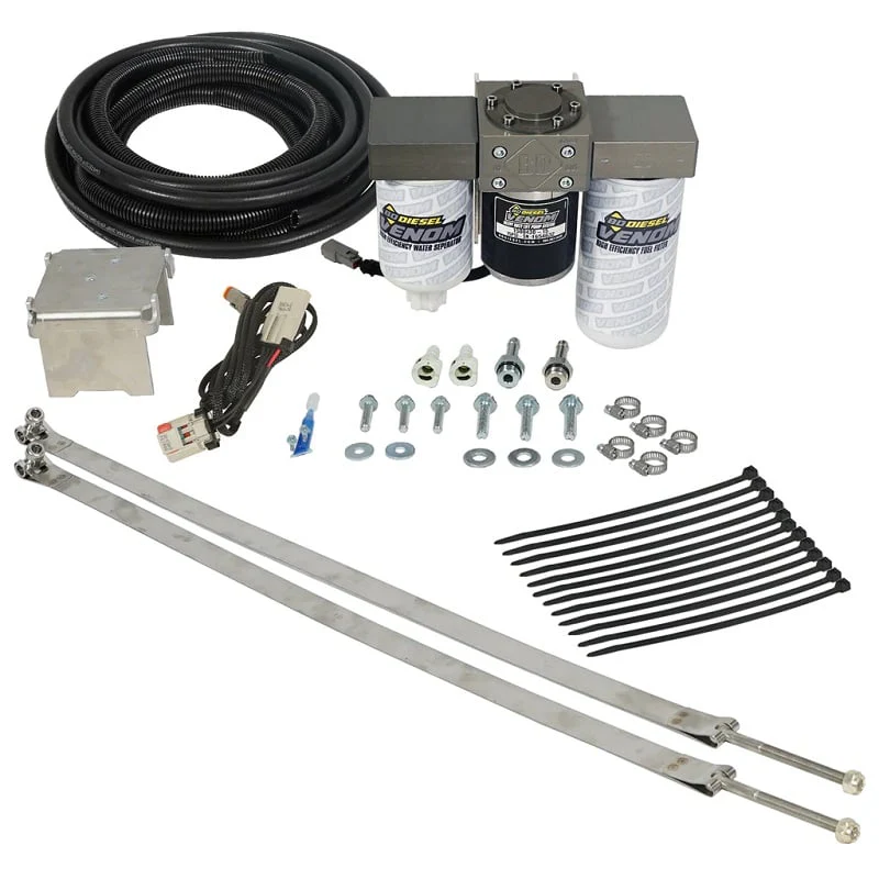BD Venom Fuel Lift Pump with Filter and Separator 05-12 Dodge 5.9L / 6.7L Cummins