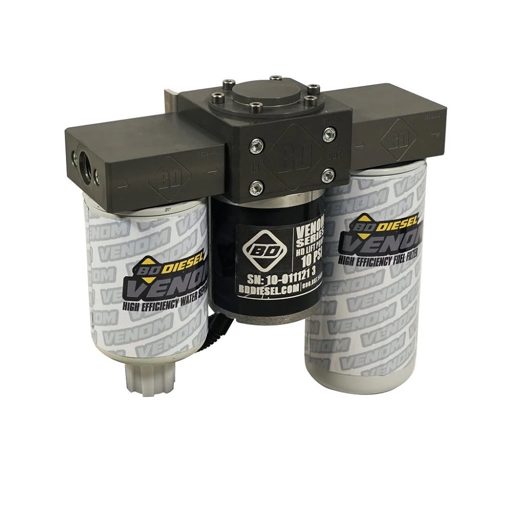 BD Venom Fuel Lift Pump with Filter and Separator 11-16 6.6L GM Duramax LML