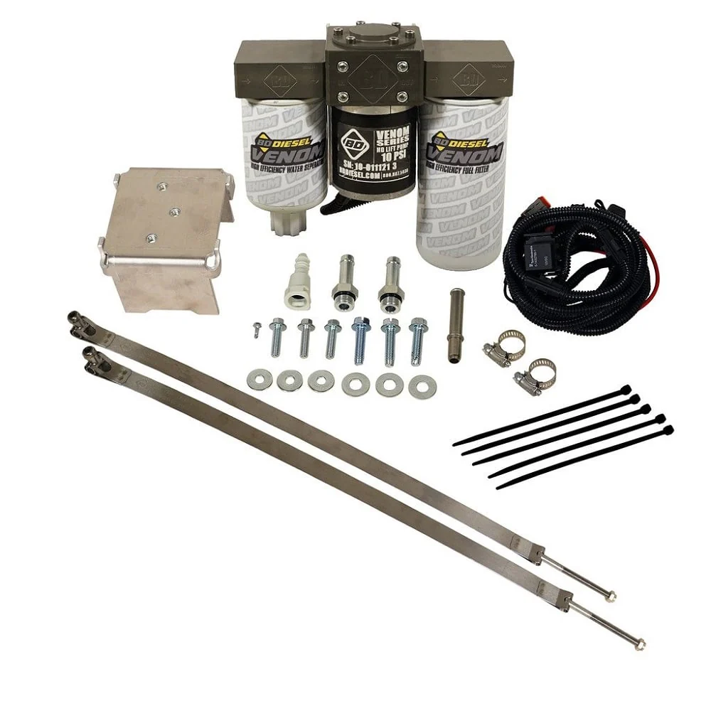 BD Venom Fuel Lift Pump with Filter and Separator 11-16 6.6L GM Duramax LML - Image 4