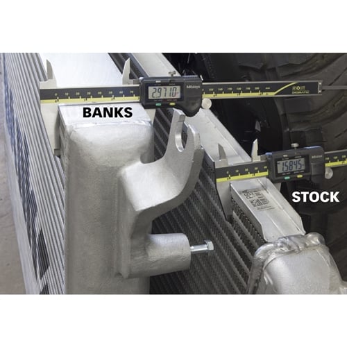 Banks Techni-Cooler Intercooler System 12-16 GM 6.6L Duramax LML - Image 4
