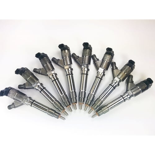 Dynomite Diesel Economy Series Remanufactured Injector Set 04.5-05 6.6L GM Duramax LLY