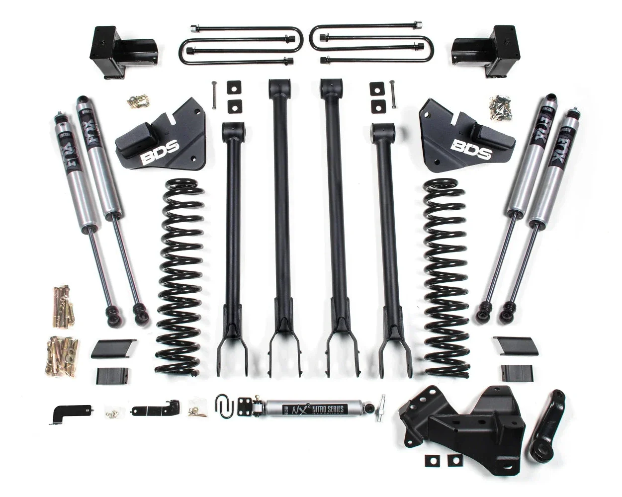 BDS Suspension 4" 4-Link Arm System 17-19 6.7L Ford Powerstroke
