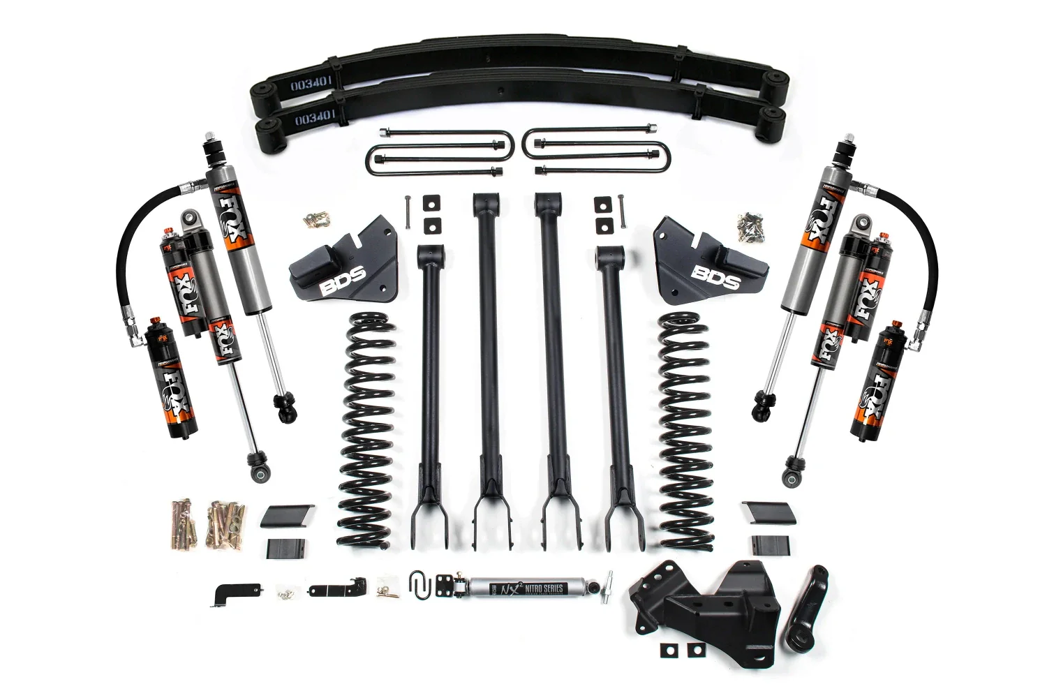 BDS Suspension 4" 4-Link Arm System 17-19 6.7L Ford Powerstroke - Image 11