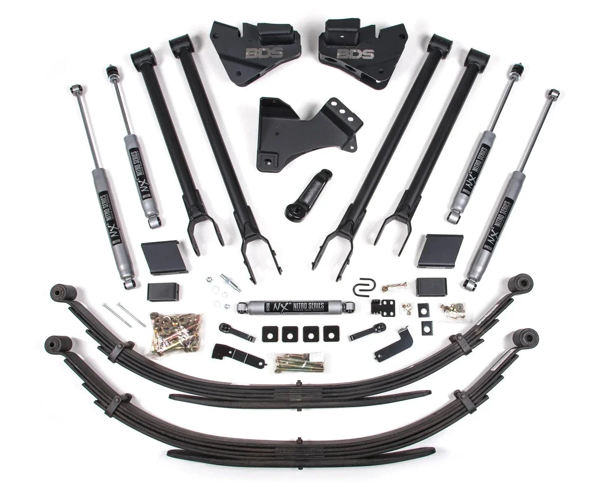 BDS Suspension 4" 4-Link Arm System 17-19 6.7L Ford Powerstroke - Image 8