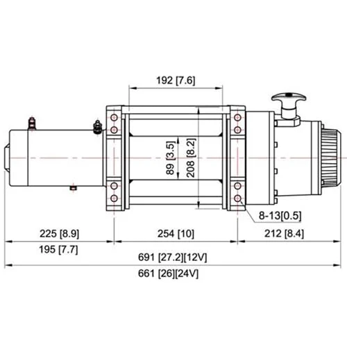 ComeUp 851840 DV-18 18,000 Lbs. Winch - Image 3