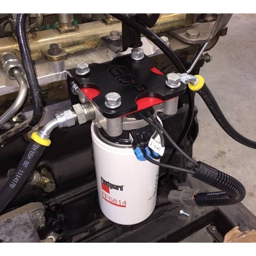 GDP MK-2 + Big Line Kit (Non-Heated) Fuel Filtration System 13-18 Ram 6.7L Cummins - Image 2