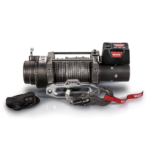 Warn 97730 M15-S Series 15,000 Lbs. Heavyweight Winch with Synthetic Rope - Image 3