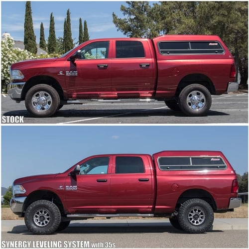 Synergy Progressive Rate Coil Spring Leveling Kit with Fox Shocks 13-25 Ram 6.7L Cummins - Image 4