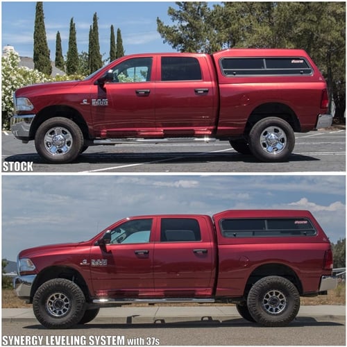 Synergy Progressive Rate Coil Spring Leveling Kit with Fox Shocks 13-25 Ram 6.7L Cummins - Image 5