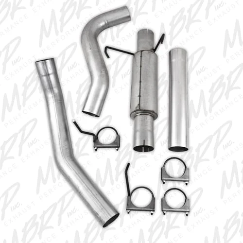 MBRP Armor Lite 4" Cat Back Aluminized Exhaust System with Muffler 04.5-07 Dodge 5.9L Cummins - Image 3