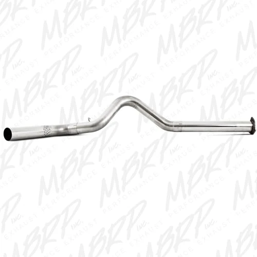MBRP Armor Plus 4" DPF Back Stainless Exhaust System without Muffler 07.5-10 GM 6.6L Duramax LMM - Image 3