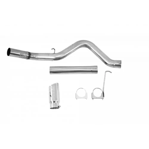 MBRP Armor Pro Series 4" DPF Back T304 Stainless Steel Exhaust System 11-19 GM 6.6L Duramax - Image 2