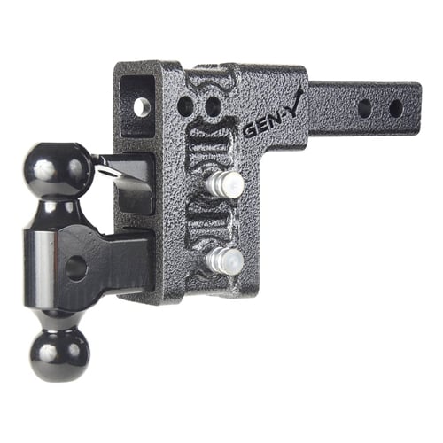 Gen-Y Mega-Duty Series 10K Drop Hitch 2" Shank Hitch W/ Versa Ball & Pintle