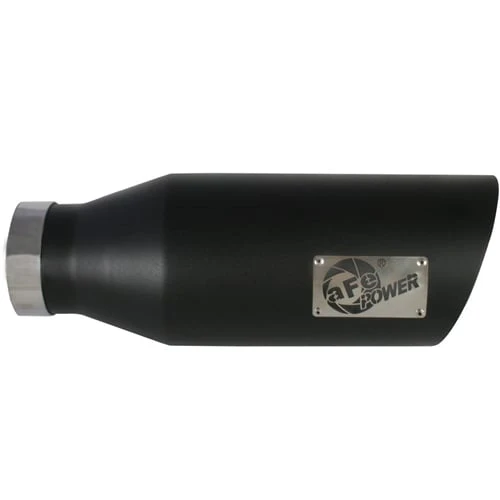 AFE Mach Force-Xp 4" 409 Stainless Steel Exhaust Tip 5x7x18 - Image 2