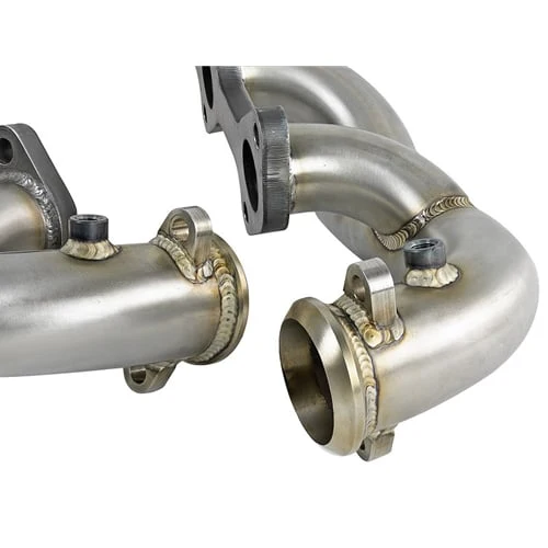 AFE Twisted Steel 304 Stainless Steel Headers 03-07 Ford 6.0L Powerstroke - Image 5