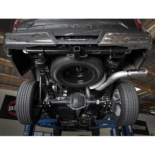 AFE Large Bore HD 4" Stainless Steel DPF Back Exhaust Kit 18-20 Ford F-150 3.0L Powerstroke - Image 9
