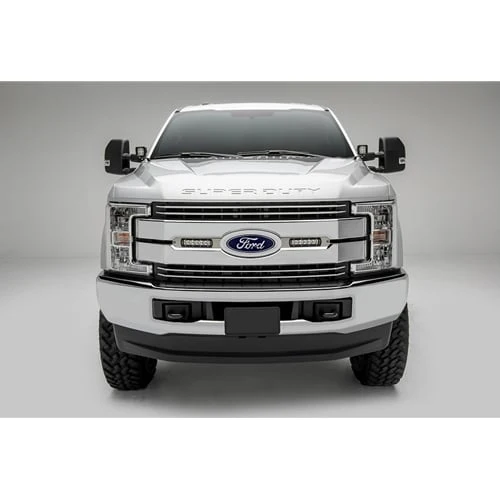 ZROADZ OEM Grille Light Bar and Brushed Brackets 17-19 Ford F-250/F-350 SuperDuty - Image 3