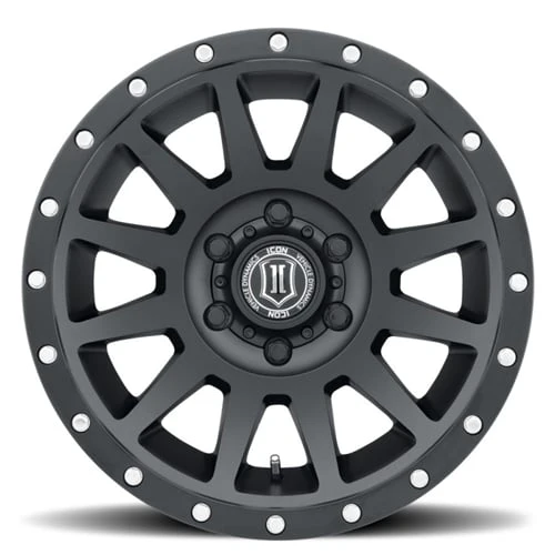 ICON Compression Wheels | 17" 6x135 +6mm | Satin Black - Image 3