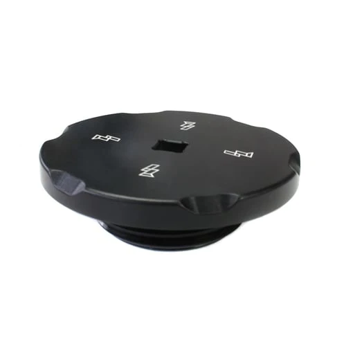 Industrial Injection Billet Black Anodized Front CP3 Access Cover 03-18 Dodge 5.9L / 6.7L Cummins