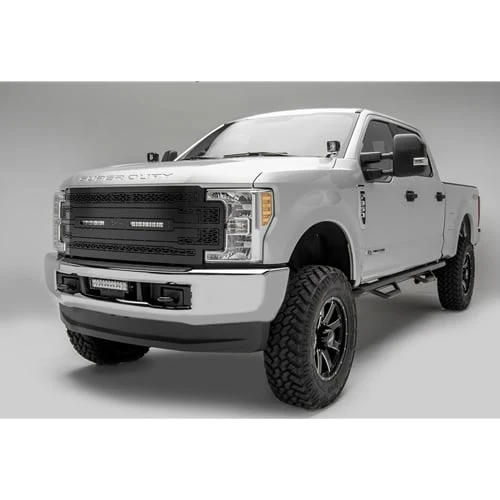 ZROADZ Grille Insert with (2) 10" LED Lights 17-19 6.7L Ford Powerstroke With Front Camera - Image 2