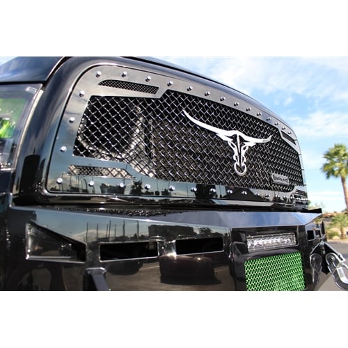 Royalty Core RC2 Twin Mesh Grille 13-18 Ram 6.7L Cummins - Image 2
