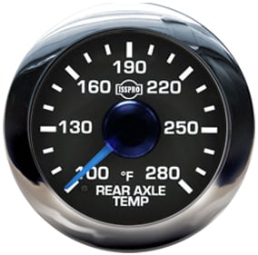 Isspro EV2 Electronic Rear Axle Temperature Gauge And Sensor 100-280°F R34000-Style - Image 2