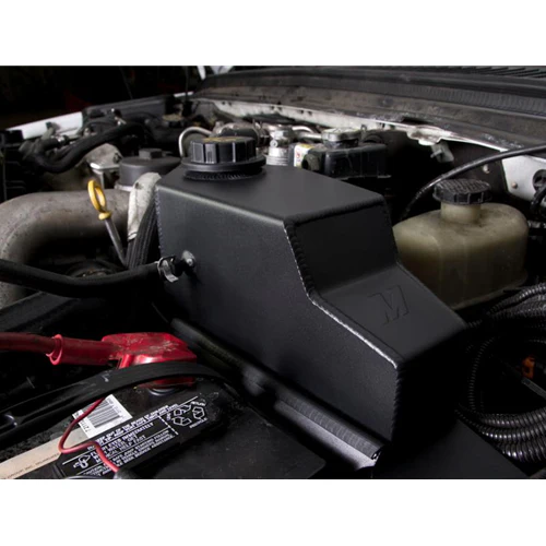 Mishimoto MMRT-F2D-08EN Aluminum Degas Tank Natural Finish 08-10 Ford 6.4L Powerstroke - Image 6