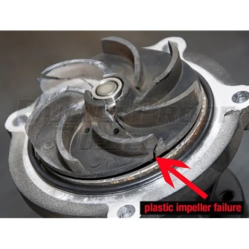 BulletProof Billet Water Pump Assembly 03-07 6.0L Ford Powerstroke - Image 4