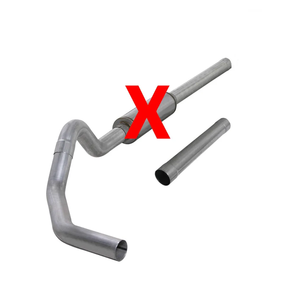 Diamond Eye 4" Aluminized Cat Back Exhaust 04.5-07 Dodge 5.9L Cummins - Image 2