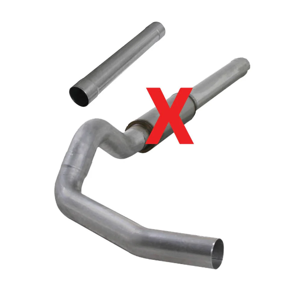 Diamond Eye 5" Aluminized Cat Back Single Outlet Exhaust 04.5-07 Dodge 5.9L Cummins K5244A - Image 5