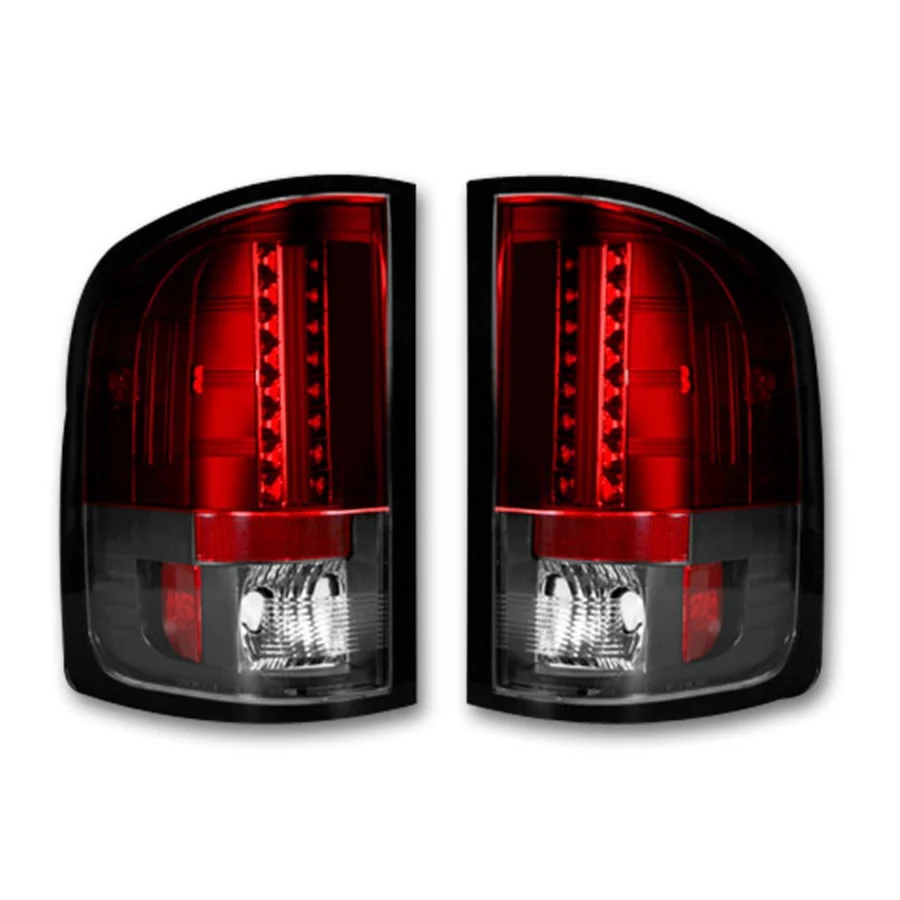 RECON LED Tail Lights 2007-13 Chevy Silverado / GMC Sierra 264175BK/BRK/RD/CL - Image 6