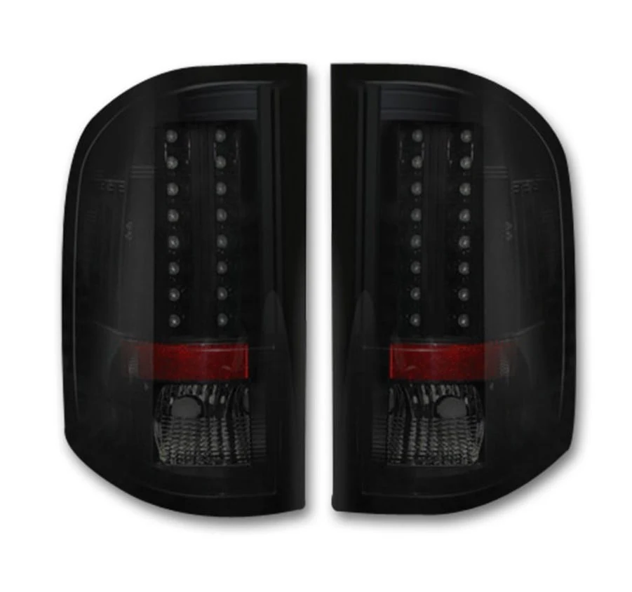 RECON LED Tail Lights 2007-13 Chevy Silverado / GMC Sierra 264175BK/BRK/RD/CL - Image 7