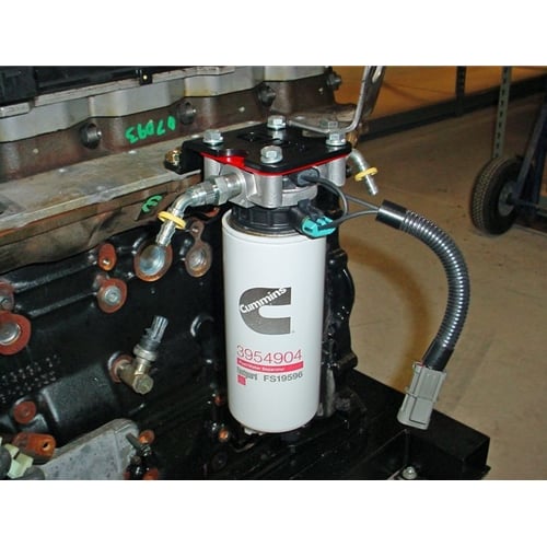 GDP MK-7 High Flow Fuel Filter (Heated) + Big Line Kit 98.5-02 Dodge 5.9L Cummins - Image 3